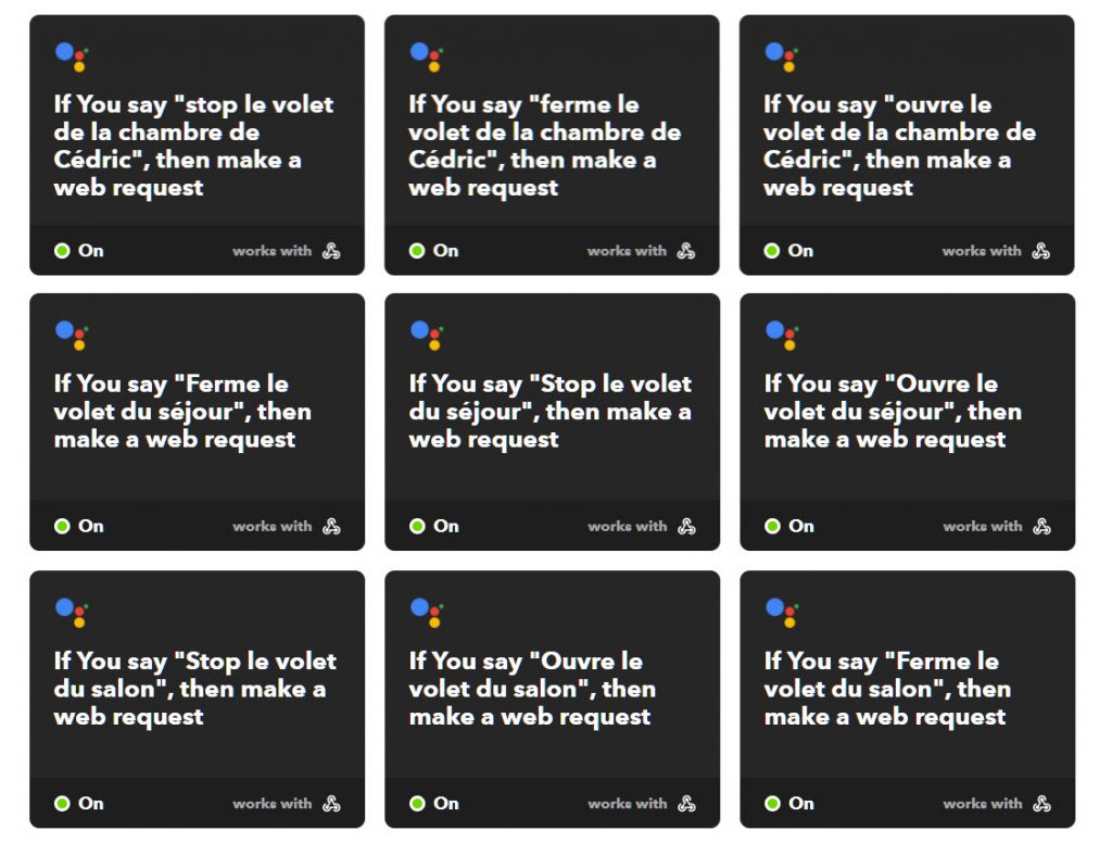 mes Applets Cde Indiv.